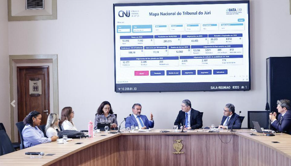 Mapa Nacional do Júri: CNJ apresenta ferramenta no TJPA 1 Mapa Nacional do Júri: CNJ apresenta ferramenta no TJPA