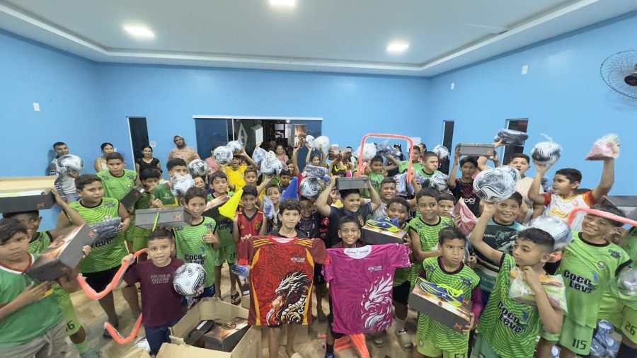 TJAP doa materiais esportivos para o projeto Futuro Camisa 7 1 TJAP doa materiais esportivos para o projeto Futuro Camisa 7